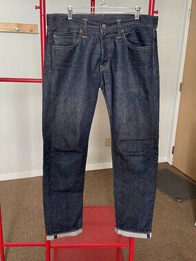 Levis 511 Selvedge Jeans - 32x32 - Indigo